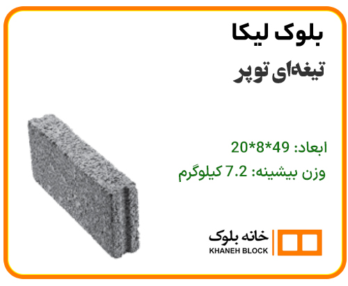 بلوک تیغه ای تو پر - خانه بلوک