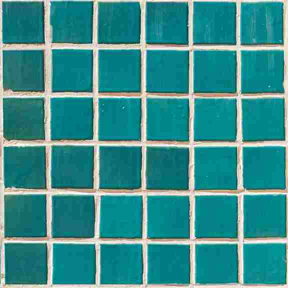 آجر لعابی رنگی - خانه بلوک