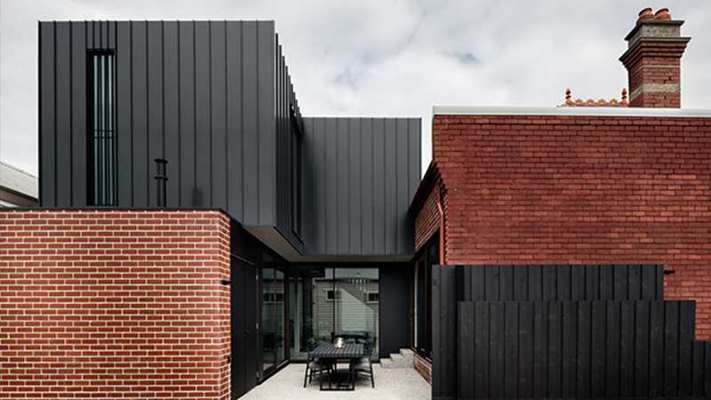 آجر نما - خانه بلوک