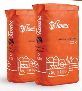 چسب کاشی و سرامیک پرسلان سفید - خانه بلوک