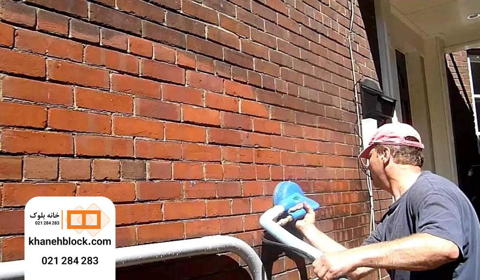 شستشو آجرنما با جوهرنمک