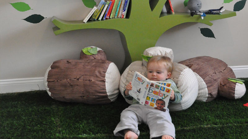 چمن مصنوعی اتاق کودک - خانه بلوک